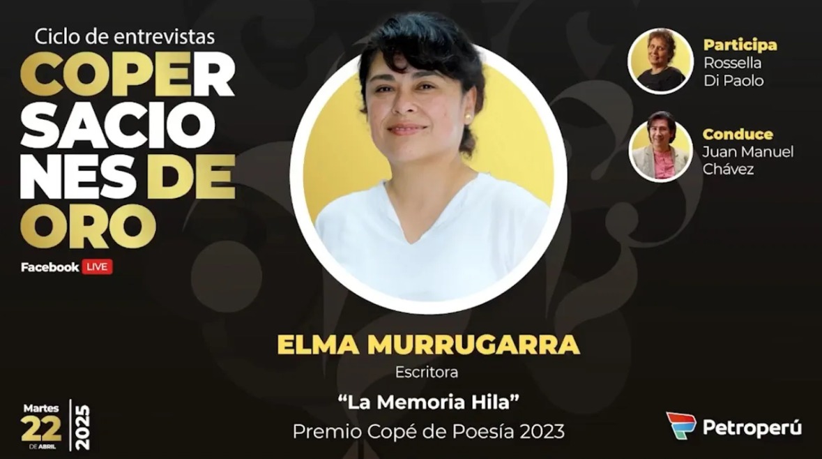 Ciclo de entrevistas Copersaciones de Oro - Elma Murrugarra