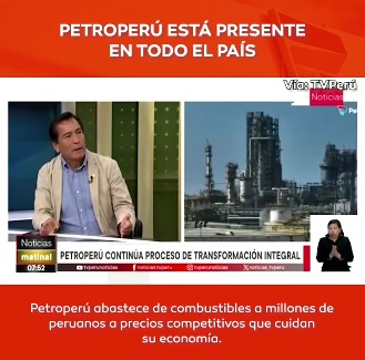 Petroperú está presente en todo el país