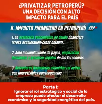 Petroperú cumple una función clave en la sostenibilidad energética del Perú