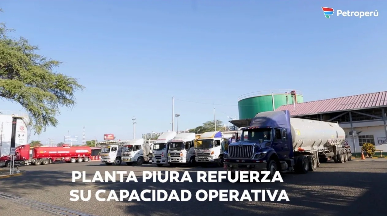 Petroperú fortalece capacidad operativa de Planta Piura en beneficio de la región norte