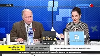 Entrevista a Pablo Tello, supervisor de Planta Pucallpa