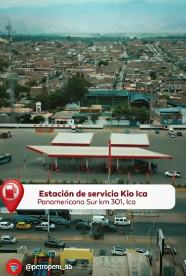 Estación de Servicio Kio - Ica | Parada clave en el km 301 de la Panamericana Sur